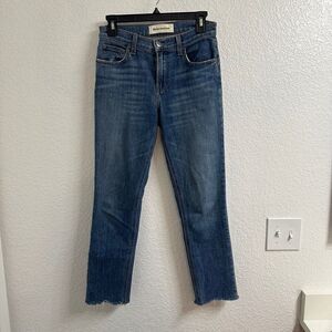Reformation Mid Rise Slim Jeans Kasai Wash Size 25